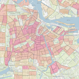 Neighbourhood level occupancy of the public charging network in Amsterdam